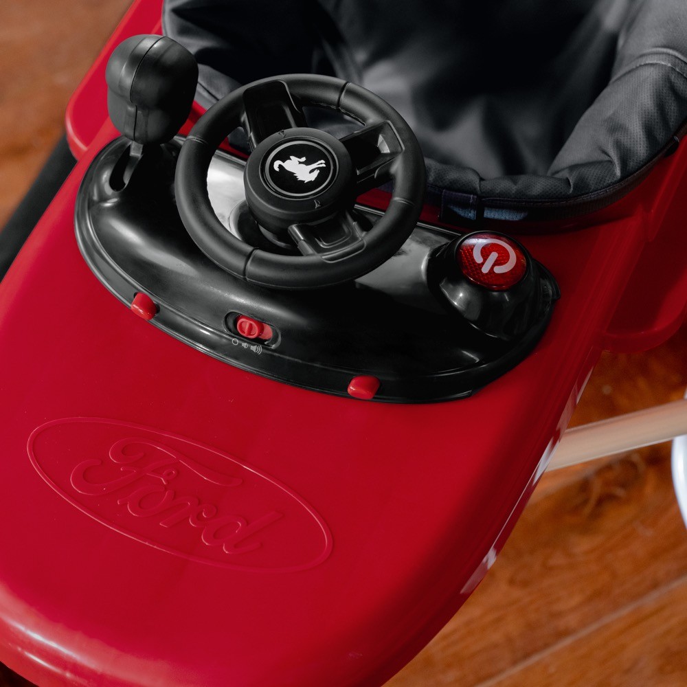 Bright Starts Ford Bronco Ways To Play 4In1 Walker Race Red Baby
