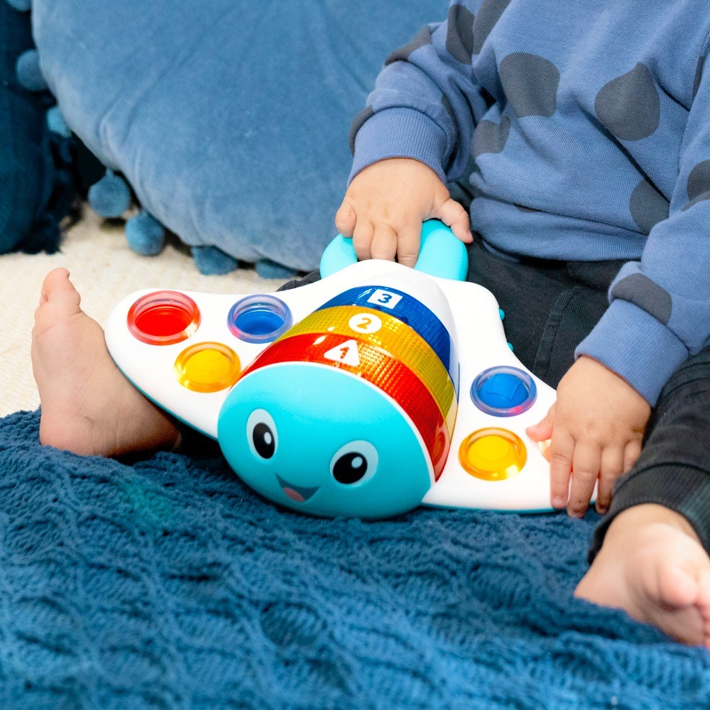 Baby Einstein Pop & Explore Stingray Popper Toy | Interactive Toys ...