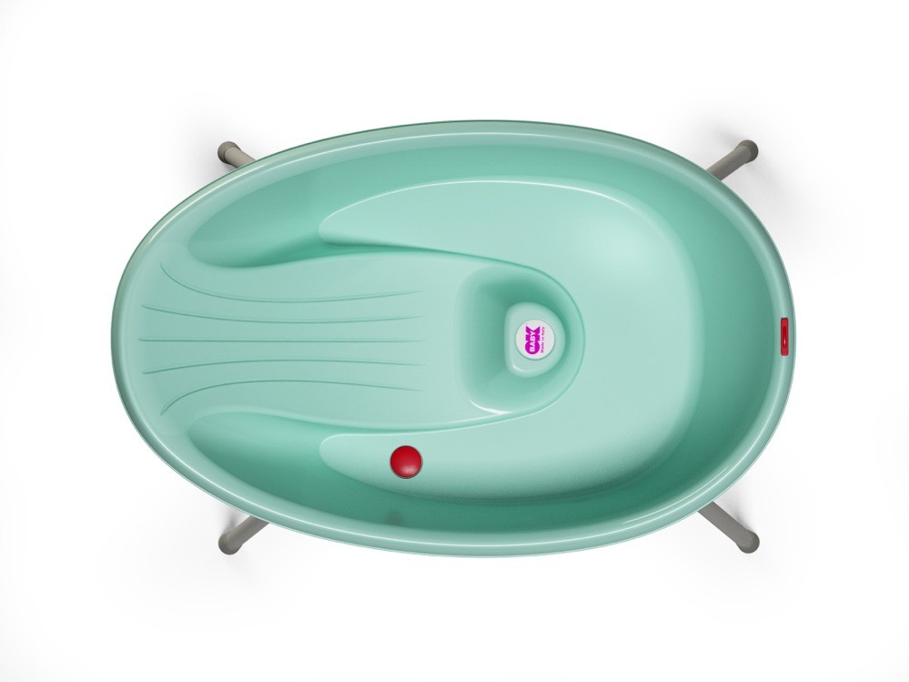 Ok Baby Bella Bath Tub + Support Stand Blue Baths Baby Bunting AU