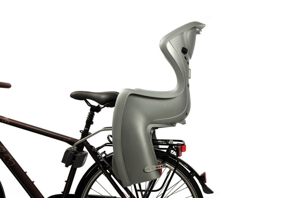 Ok Baby Baby Shield Child Bike Rear Seat Grey Trikes, Cars & Rockers Baby Bunting AU