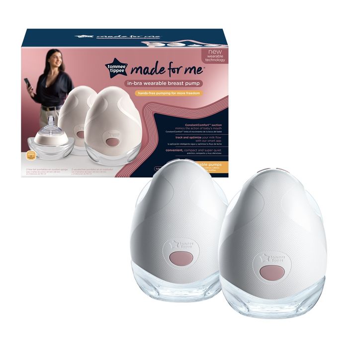Tommee T Double Electric Wearable Breast Pump, Electric