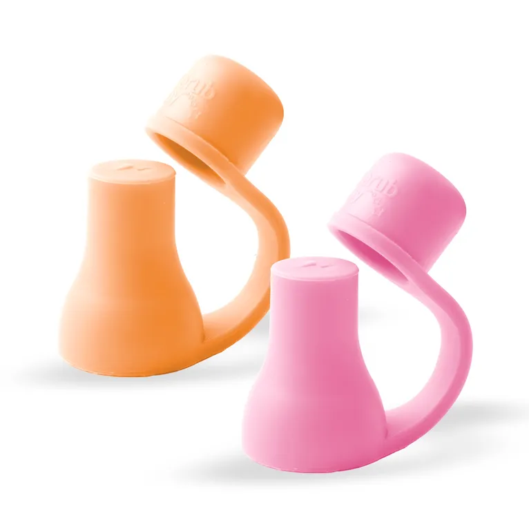 Cherub Baby Food Pouch Spouts Peach/Blush