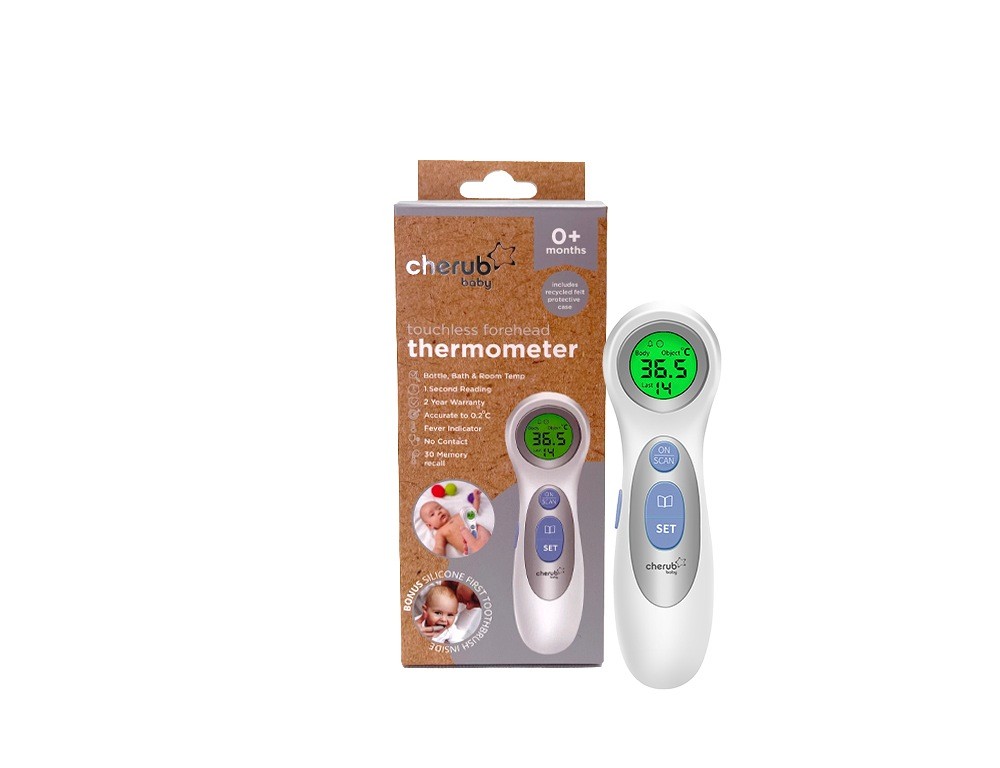Cherub Baby Touchless Head Thermometer Thermometers Baby Bunting AU