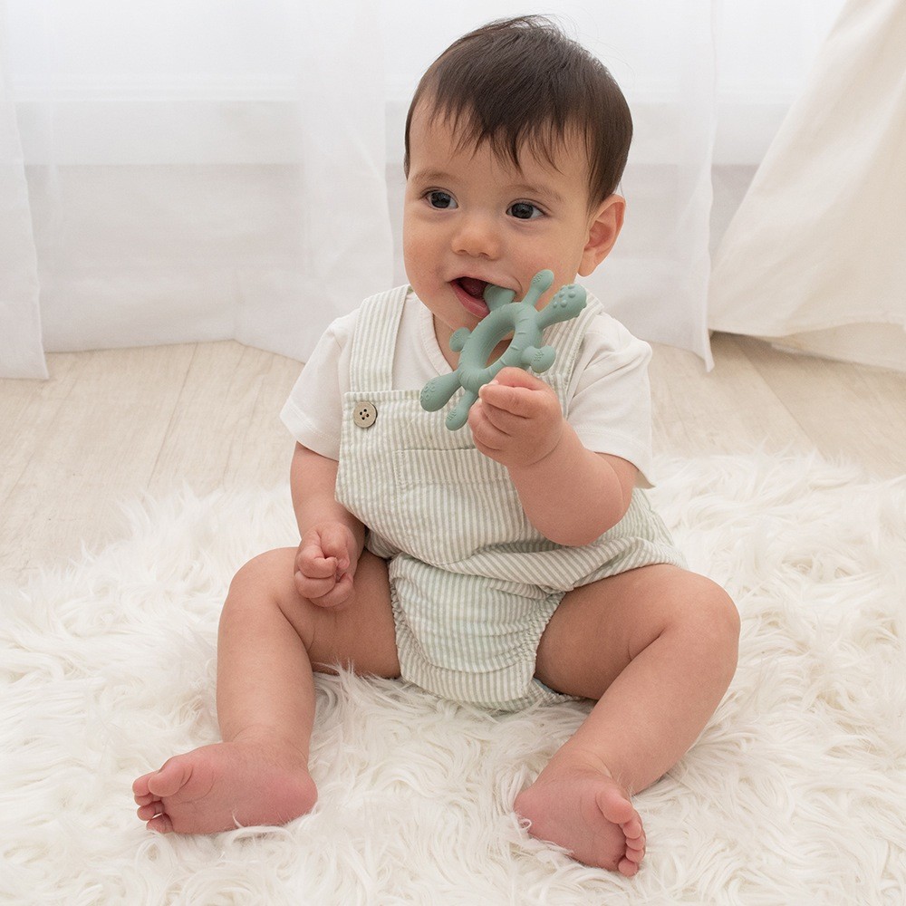 Playground Silicone Splash Teether Sage Interactive Toys Baby