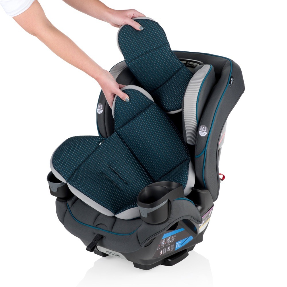 Evenflo Everyfit 4In1 Convertible Car Seat Sawyer Gray Convertibles