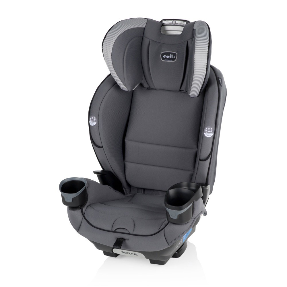 Evenflo Everyfit 4In1 Convertible Car Seat Winston Gray