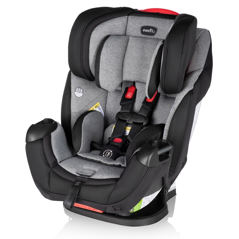 Evenflo Symphony Convertible Car Seat Ashland Gray Convertibles
