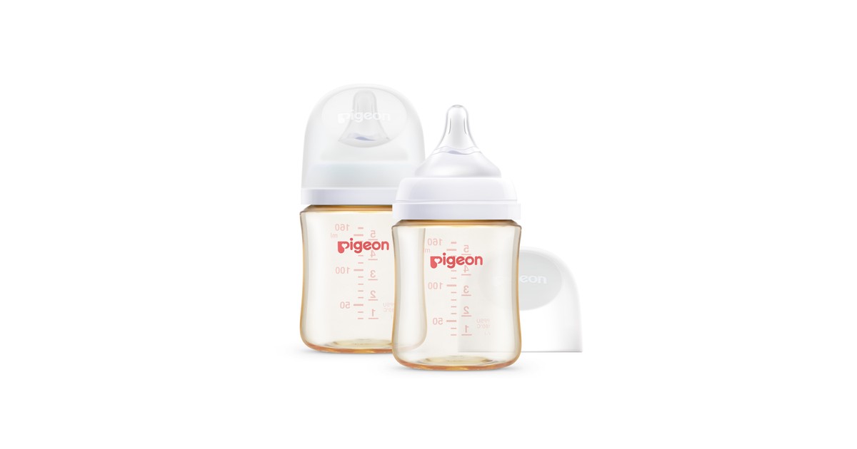 Pigeon SofTouch III Bottle PPSU 2Pk 160ML Baby Bunting AU