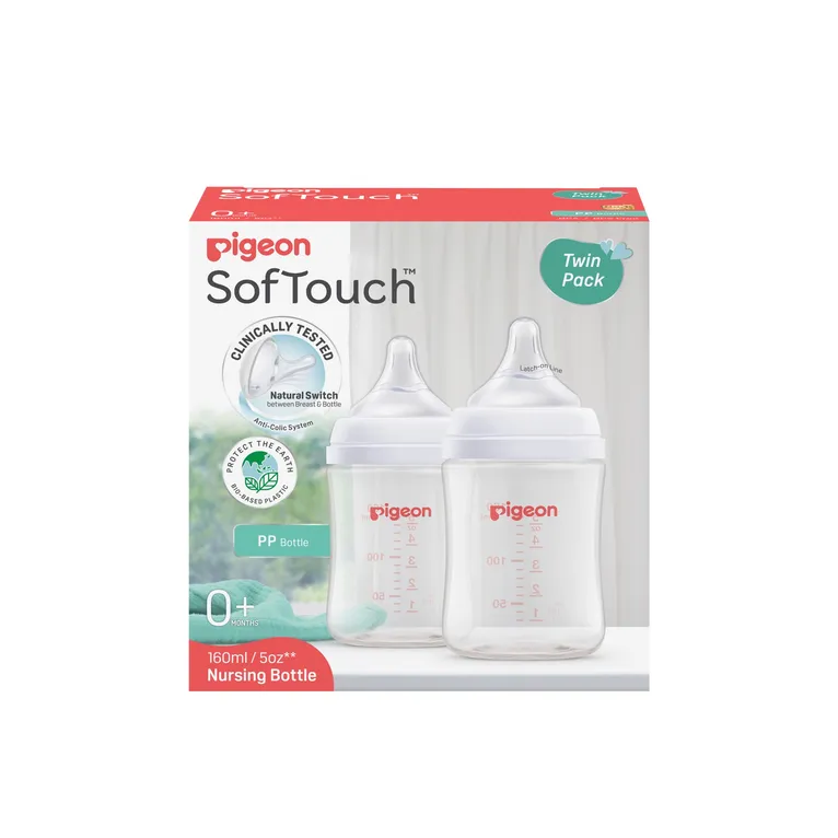 SofTouch III Bottle PP 2 Pack 160ml