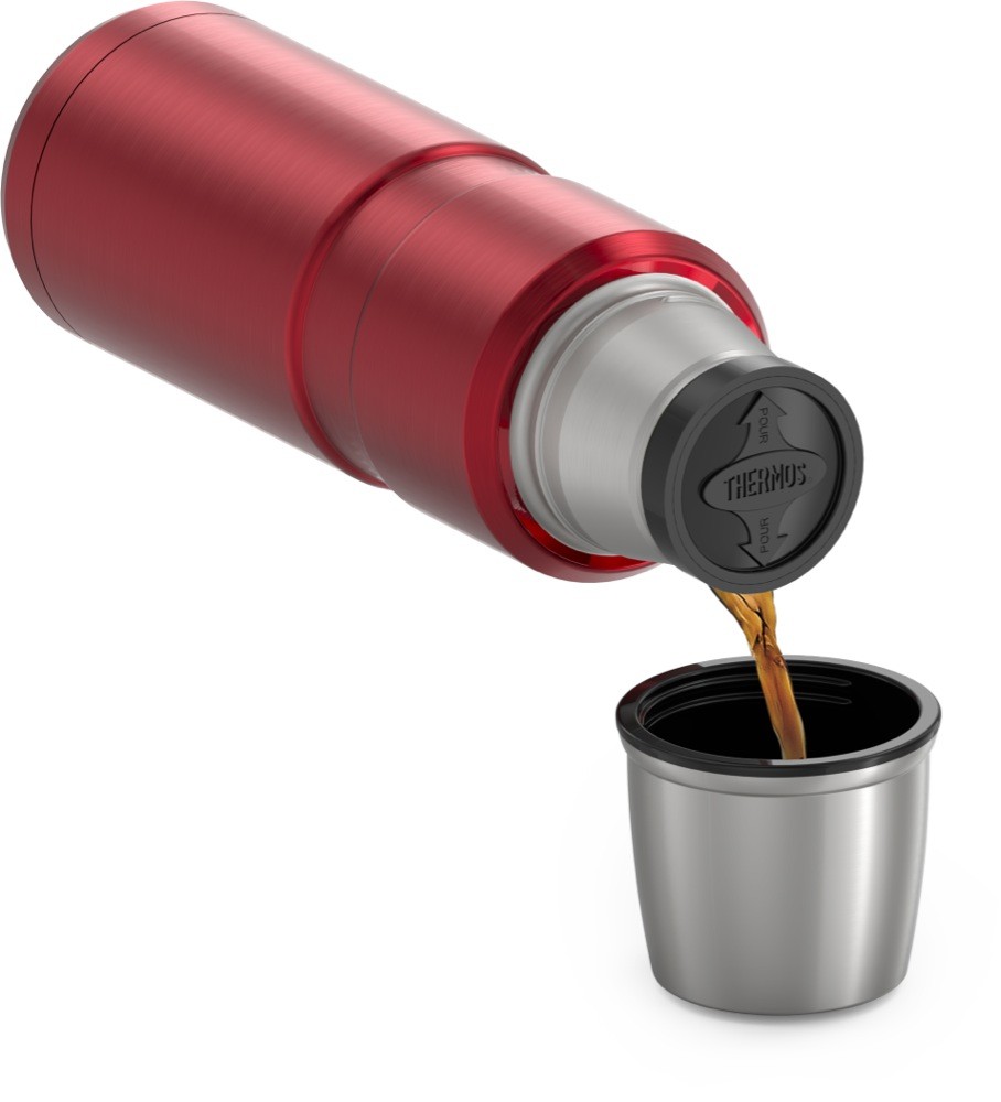 Thermos S Steel Flask 470Ml Red Cups & Drink Bottles Baby Bunting AU