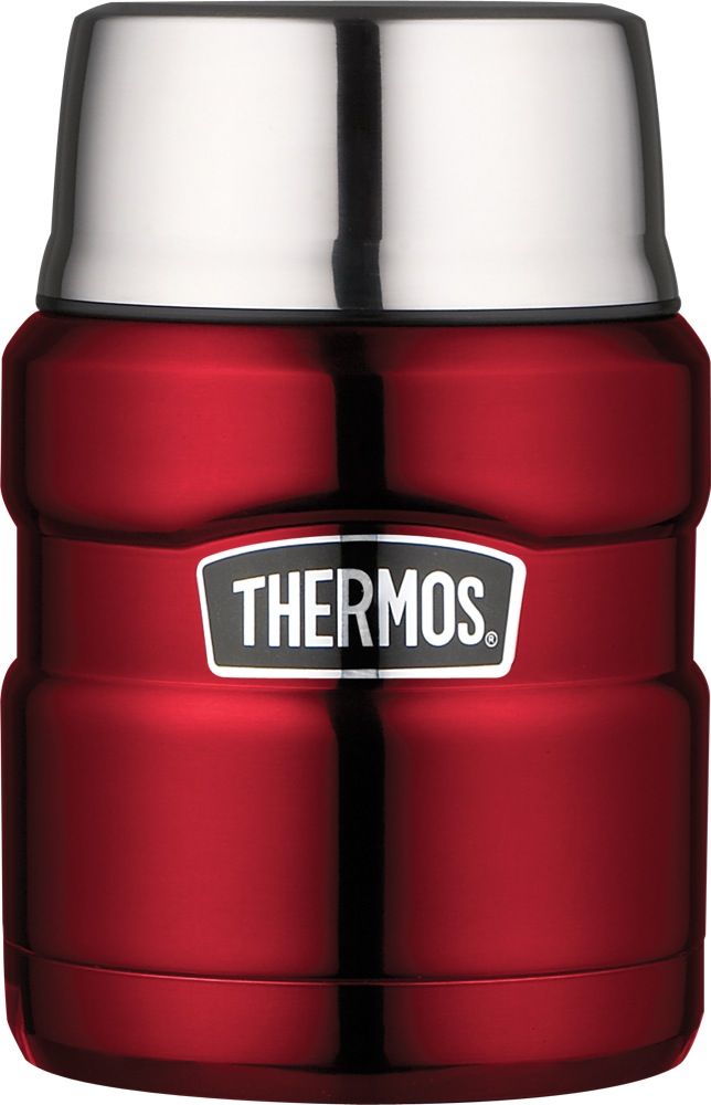 Thermos S Steel Food Jar 470Ml Red Food Storage & Preparation Baby