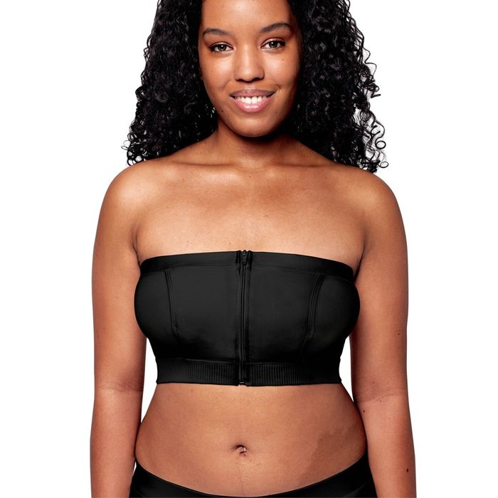 Medela Easy Expression Bustier, Hands-Free Pumping Bra Black Small - $22 -  From W