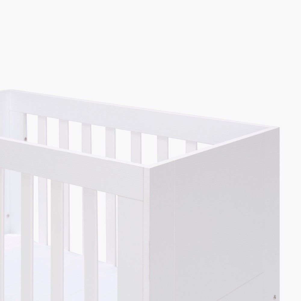 Tasman Eco Rio Compact Cot White Cots Baby Bunting AU
