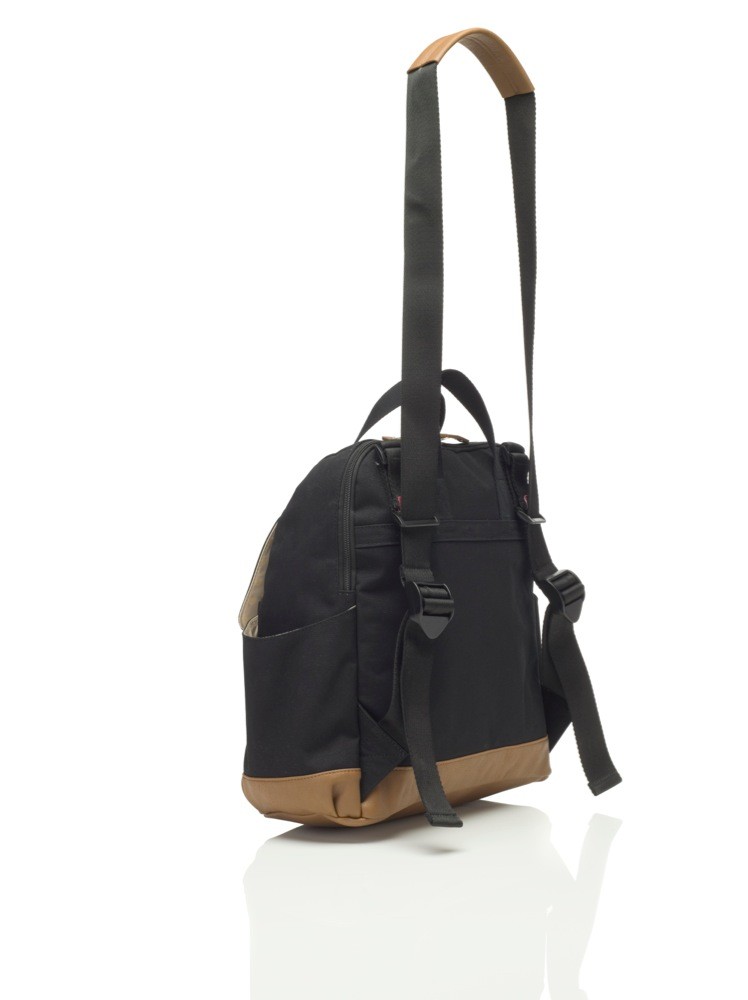 Babymel Robyn Eco Nappy Bag Black Nappy Bags Baby Bunting NZ