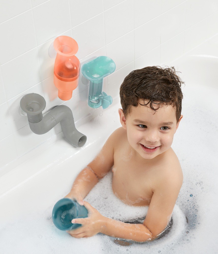 Boon Bath Tubes Navy Bath & Water Toys Baby Bunting AU