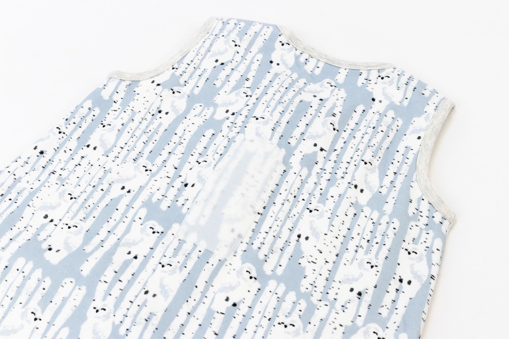 Nest Organic Swaddle Sleeping Bag 1.0 Tog Hide N Hoot 06 Months Baby Bunting AU