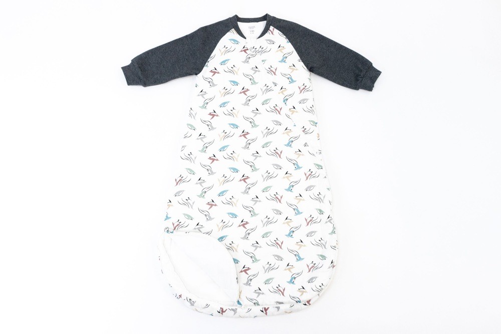 Nest Bamboo Sleeping Bag Long Sleeve 2.5 Tog Rainbow Swim 618 Months