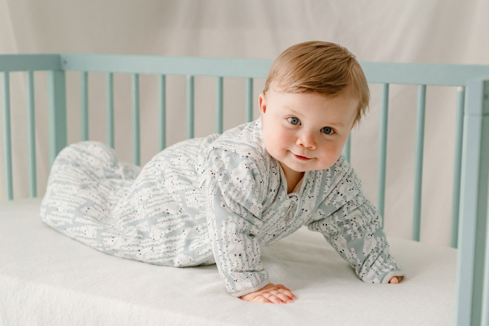 Nest Organic Sleeping Bag Long Sleeve 3.5 Og Hide N Hoot 1224 Months Selected swaddles