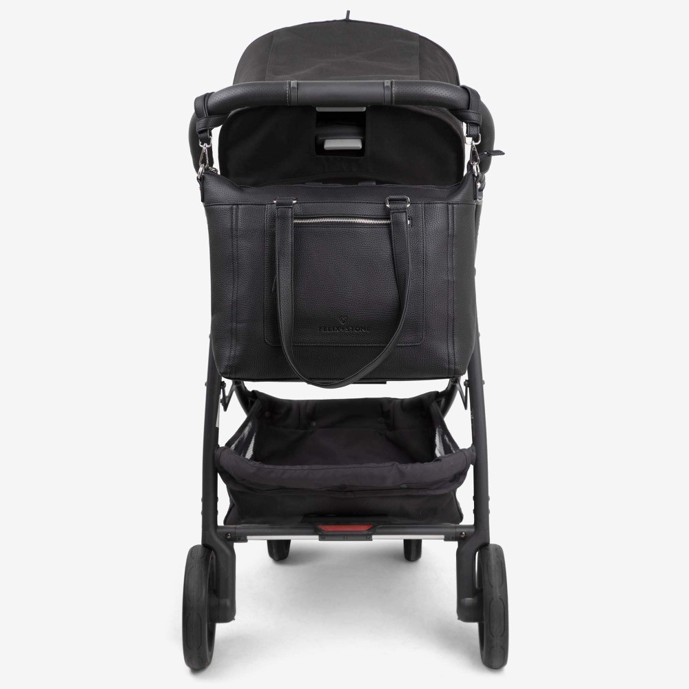 Felix + Stone Mia Convertible Backpack Black Nappy Bags Baby Bunting AU