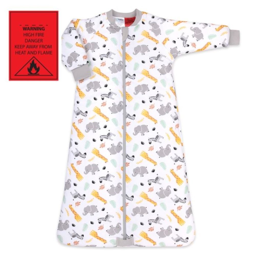 4Baby Sleeping Bag Long Sleeve 3.5 Tog In The Jungle 312 Months Baby