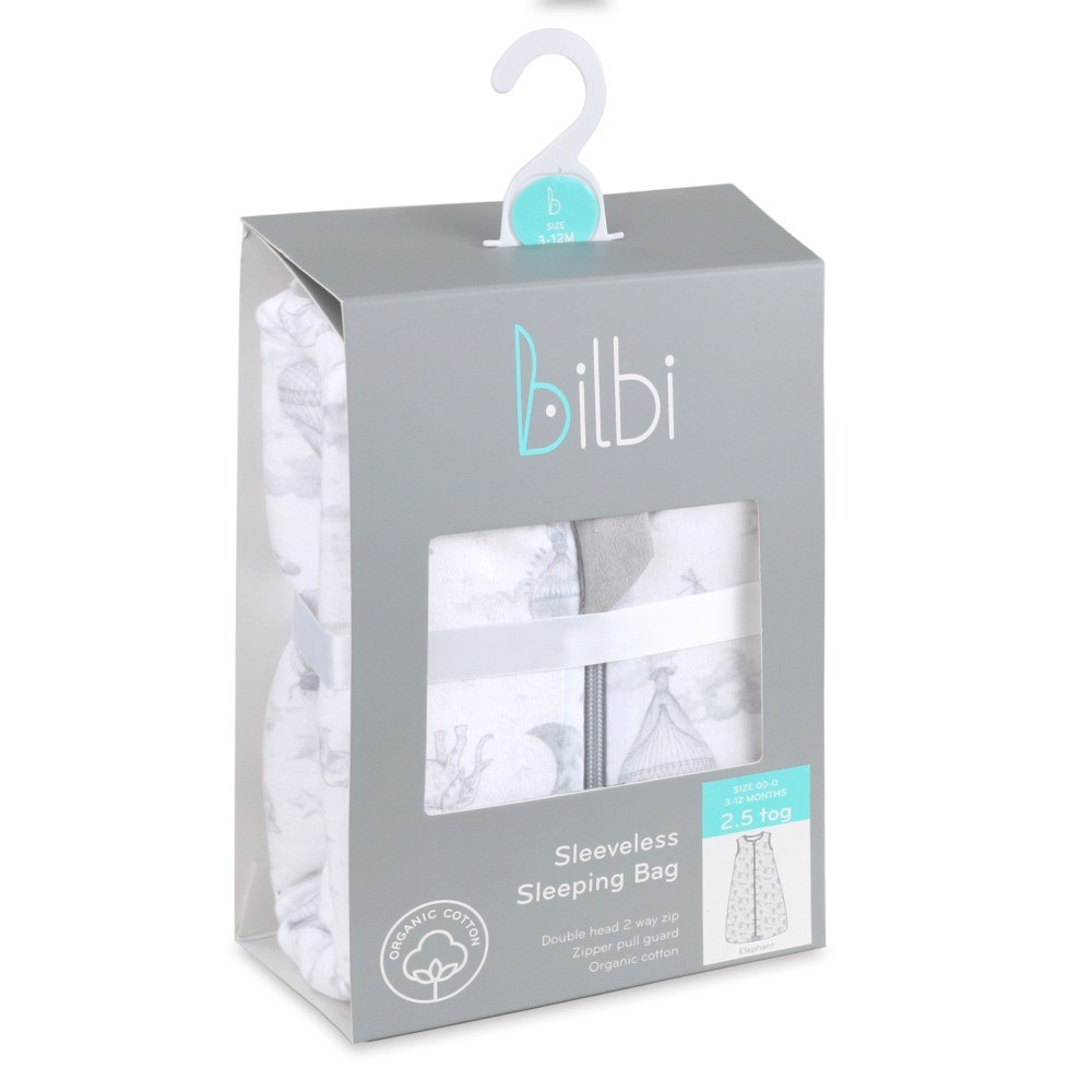 Bilbi Sleeping Bag Organic 2.5T Whimsy Wonderland 1224 Months