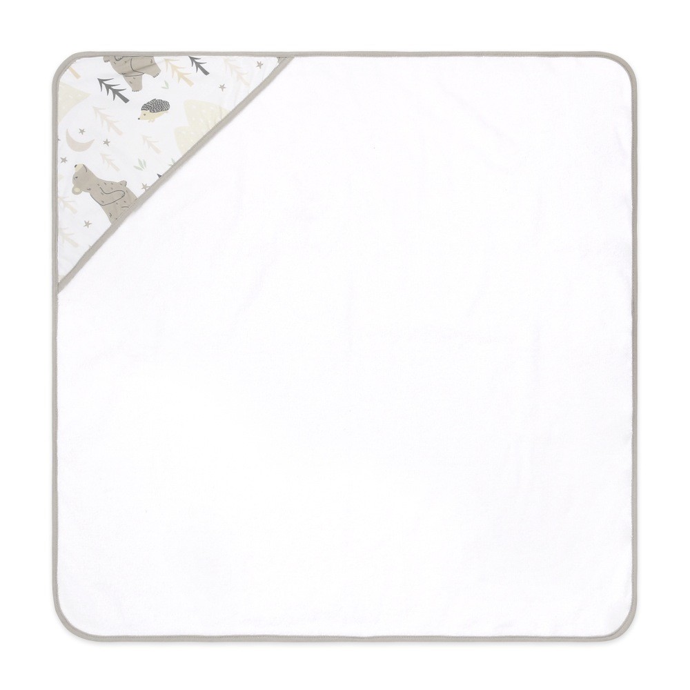 The Peanut Shell Under The Stars Hooded Towel Nursery Collections