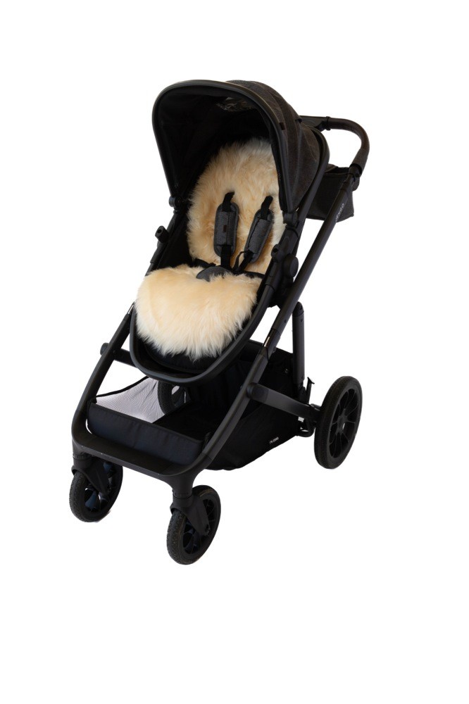 Jengo Sheepskin Pram Liner Midi Wool Natural Liners Baby Bunting AU