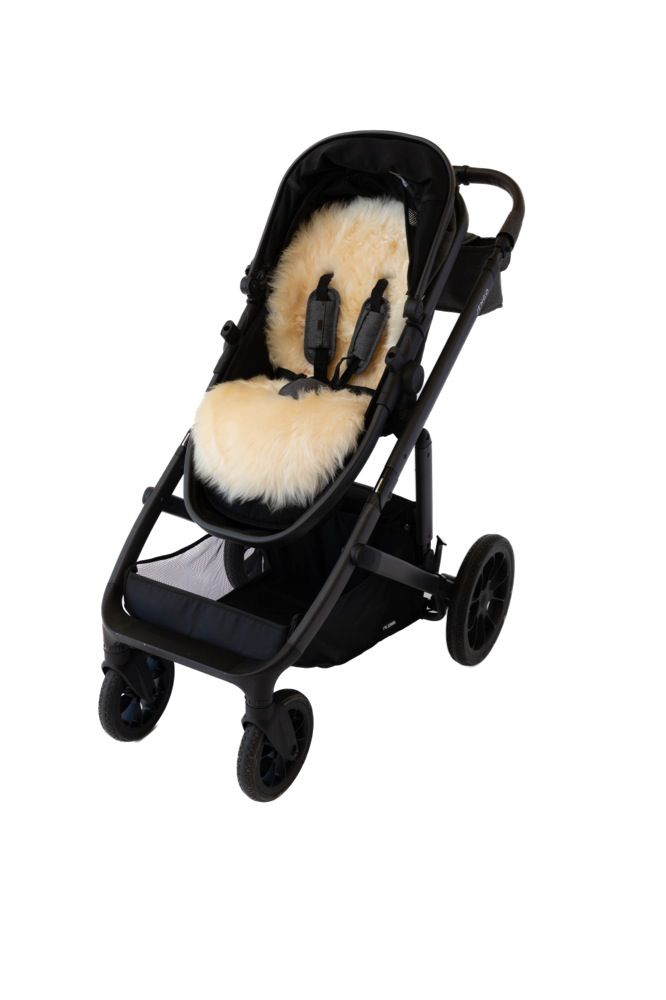 Natural sheepskin clearance pram liner