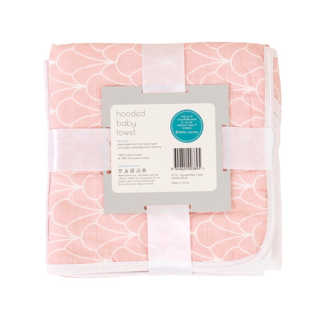 All4Ella Hooded Towel Antique Hooded Towels Baby Bunting AU