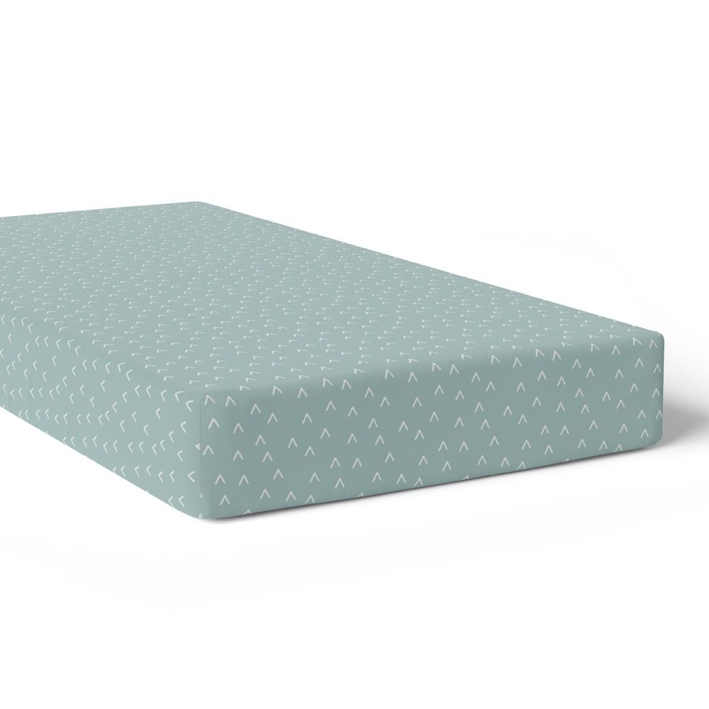 Bubba Nordic Cot Fitted Sheet Sky/Mint 2 Pack | 15% off Bubba Blue ...