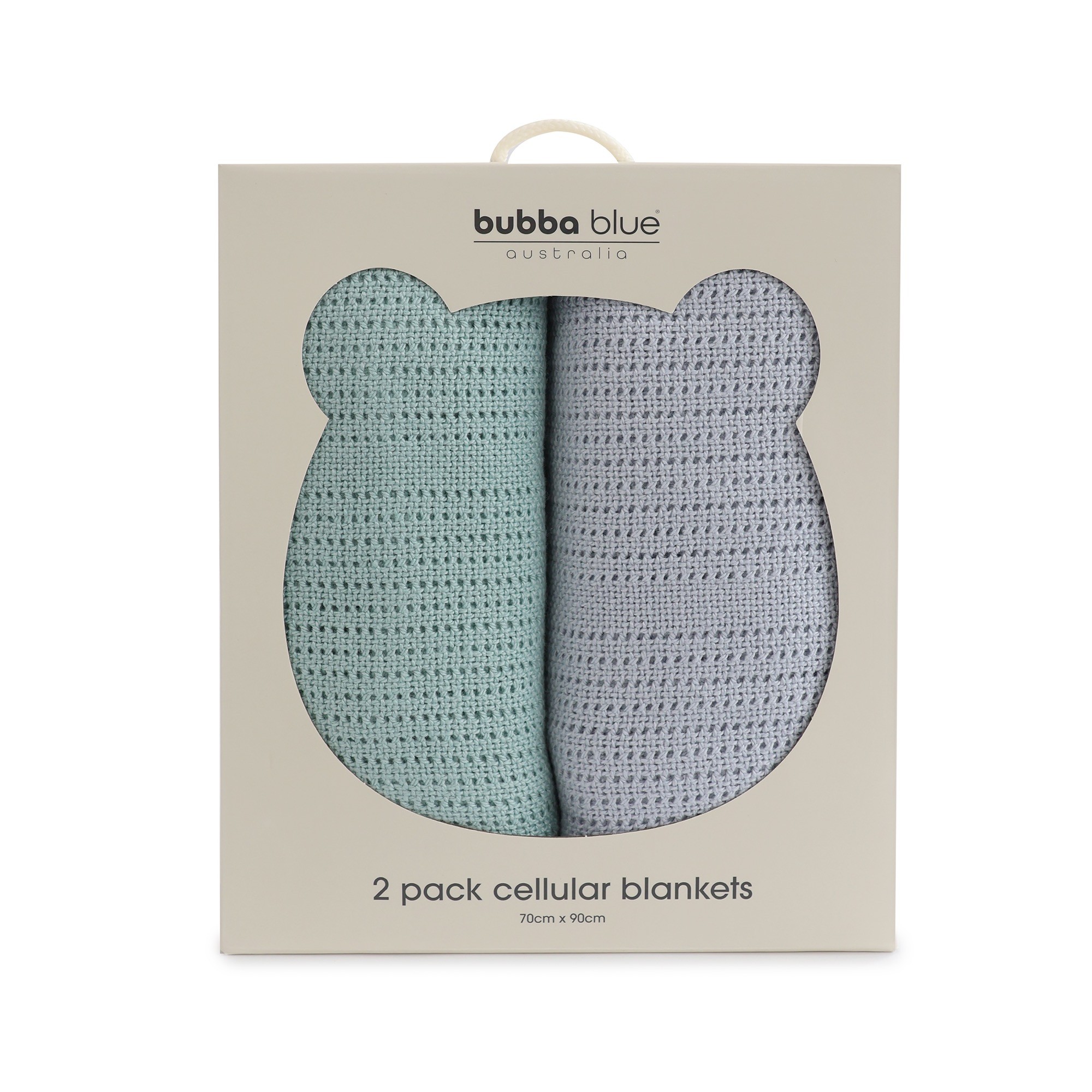 Bubba Nordic Cellular Blanket Sky/Mint Manchester Sale Baby Bunting AU