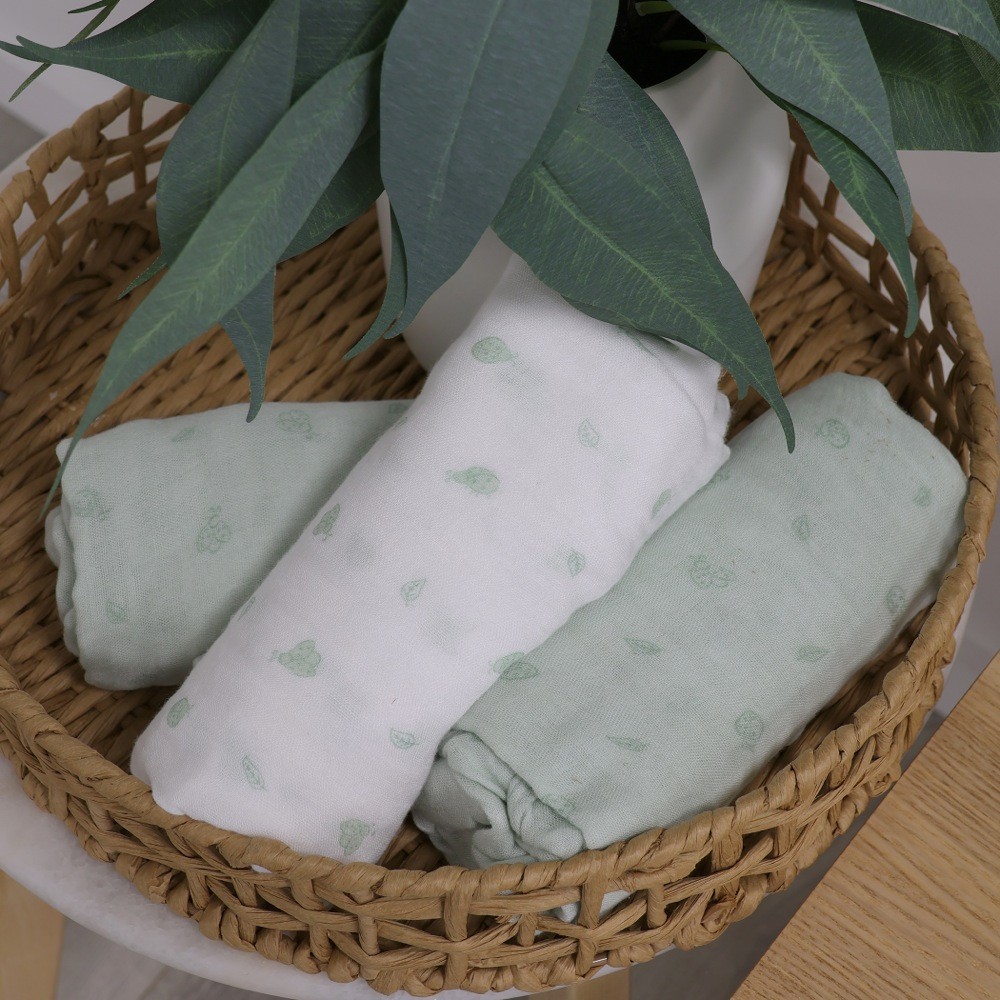 Bubba Bamboo Little Bug Muslin Wrap 3 Pack Wraps Baby Bunting AU