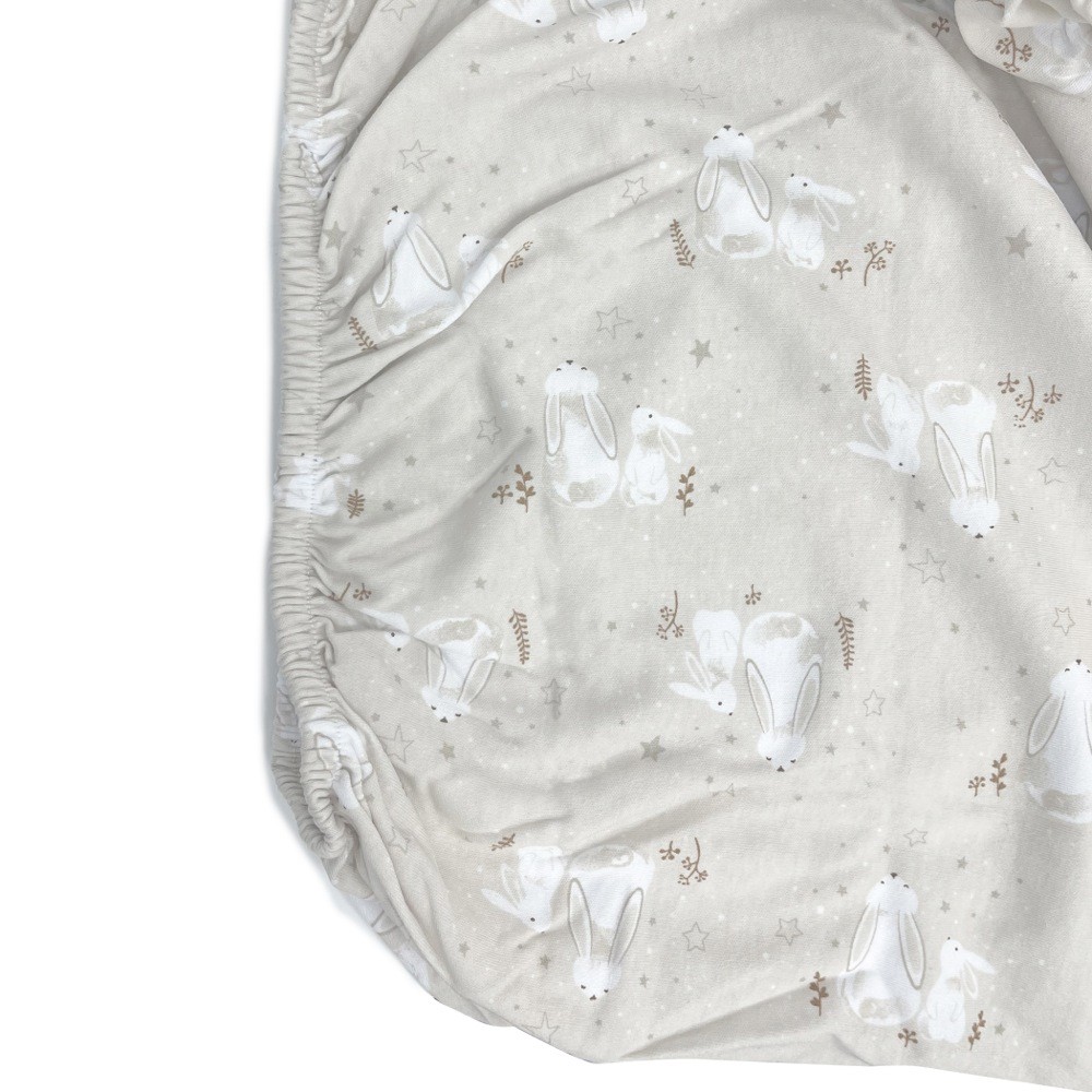 Bubba Bunny Dream Cot Jersey Fitted Sheet 20 off Bubba Blue Nursery