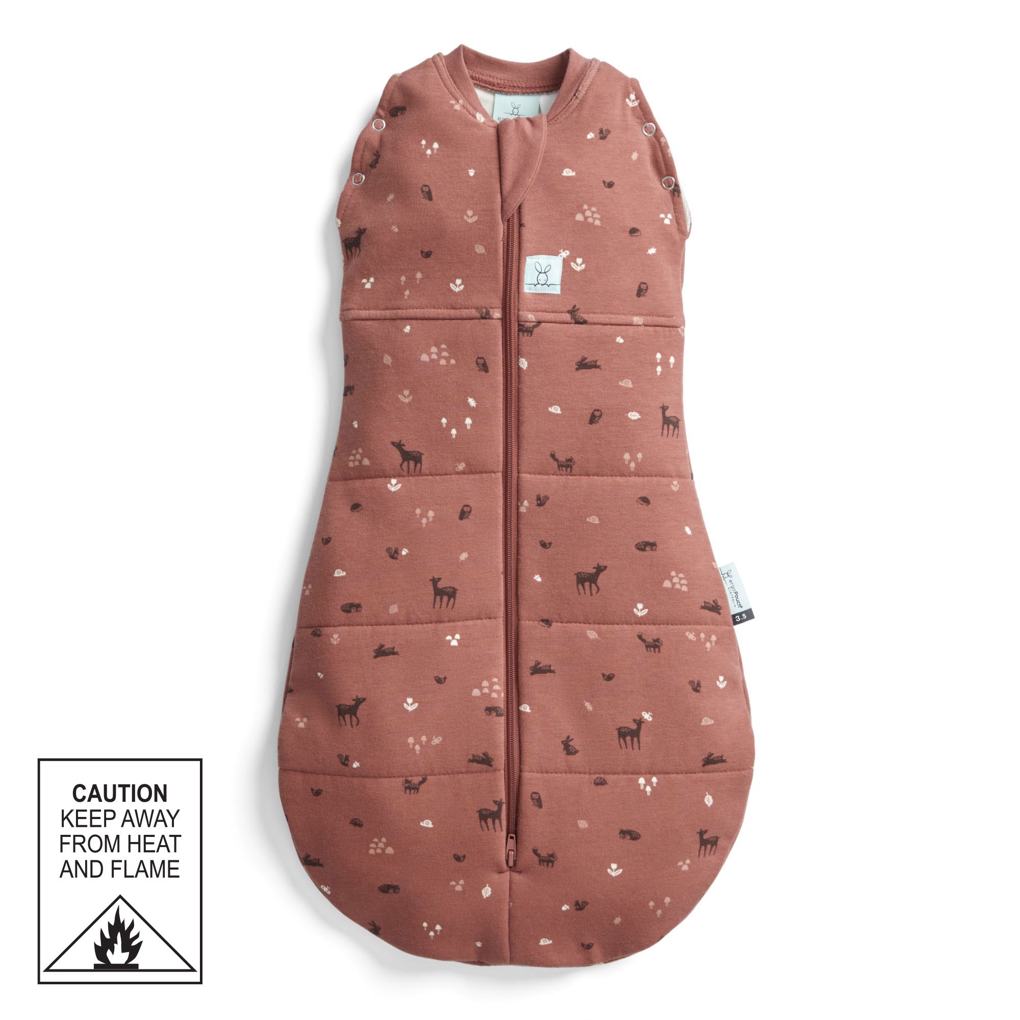 Ergopouch Cocoon 2.5 Tog Forest Friends 36 Months Swaddles Baby