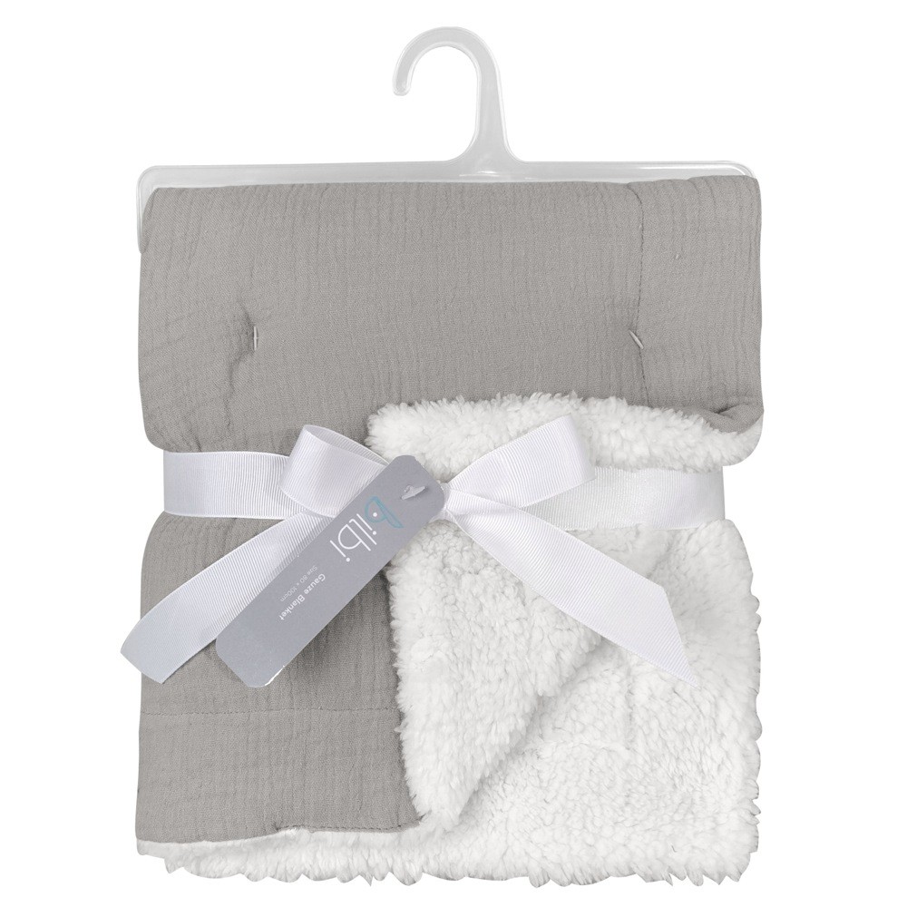 Bilbi Blanket Gauze Grey Baby Bunting AU