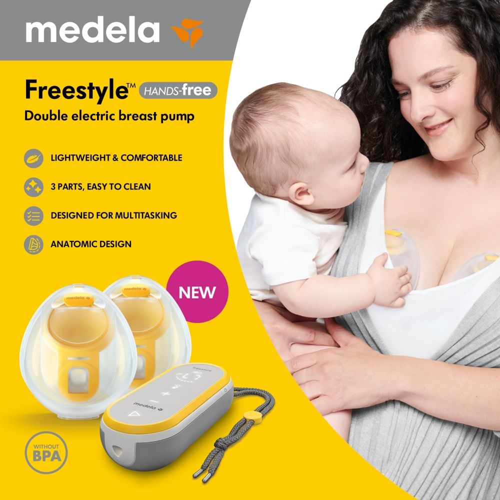 Medela Freestyle Hands-Free Breast Pump, Electric