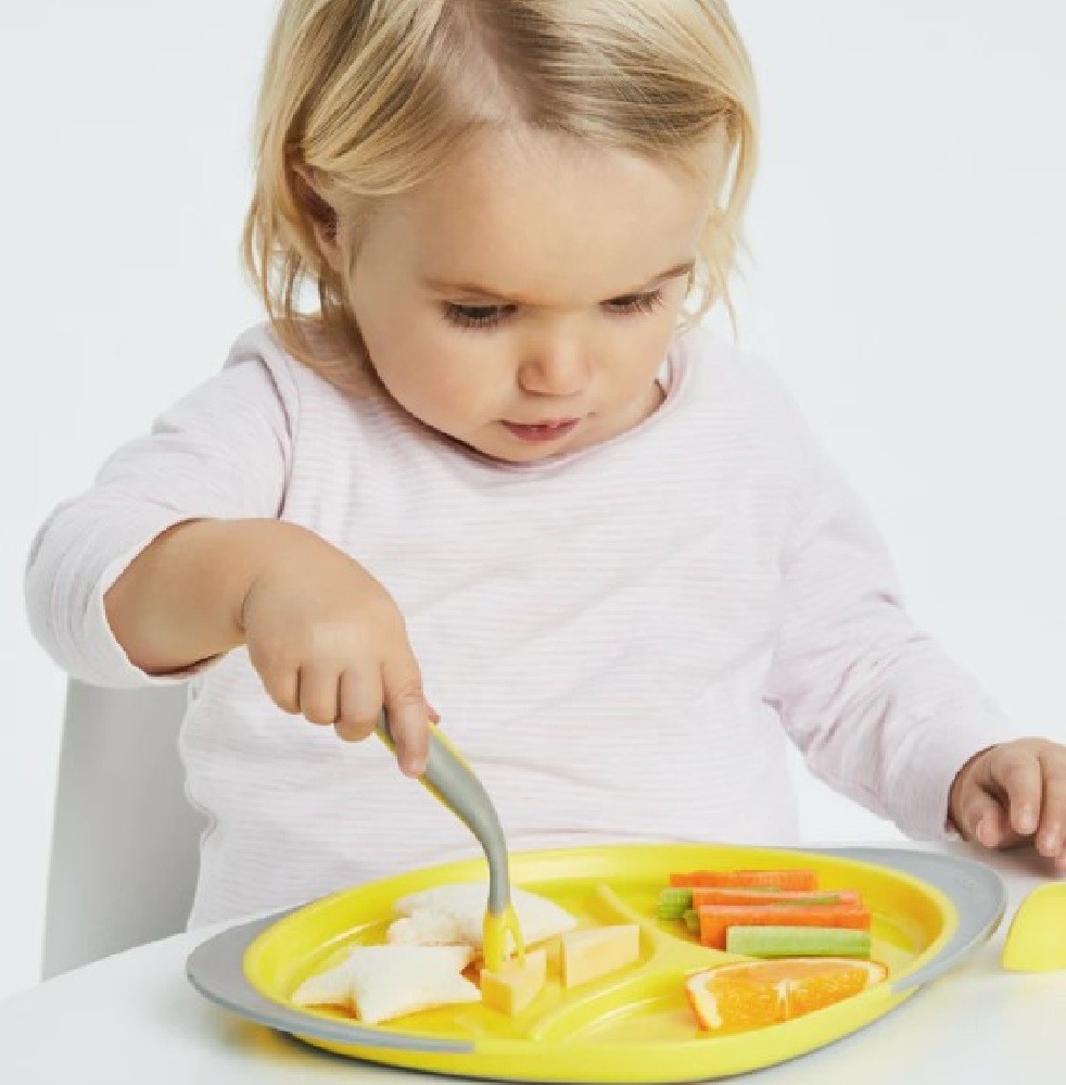 B.Box Cutlery Set Boysenberry Cutlery Baby Bunting AU