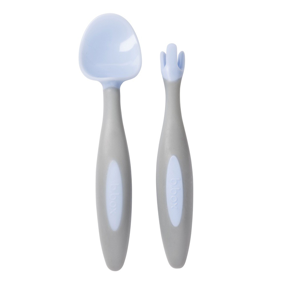 B.Box Cutlery Set Bubblegum Cutlery Baby Bunting AU
