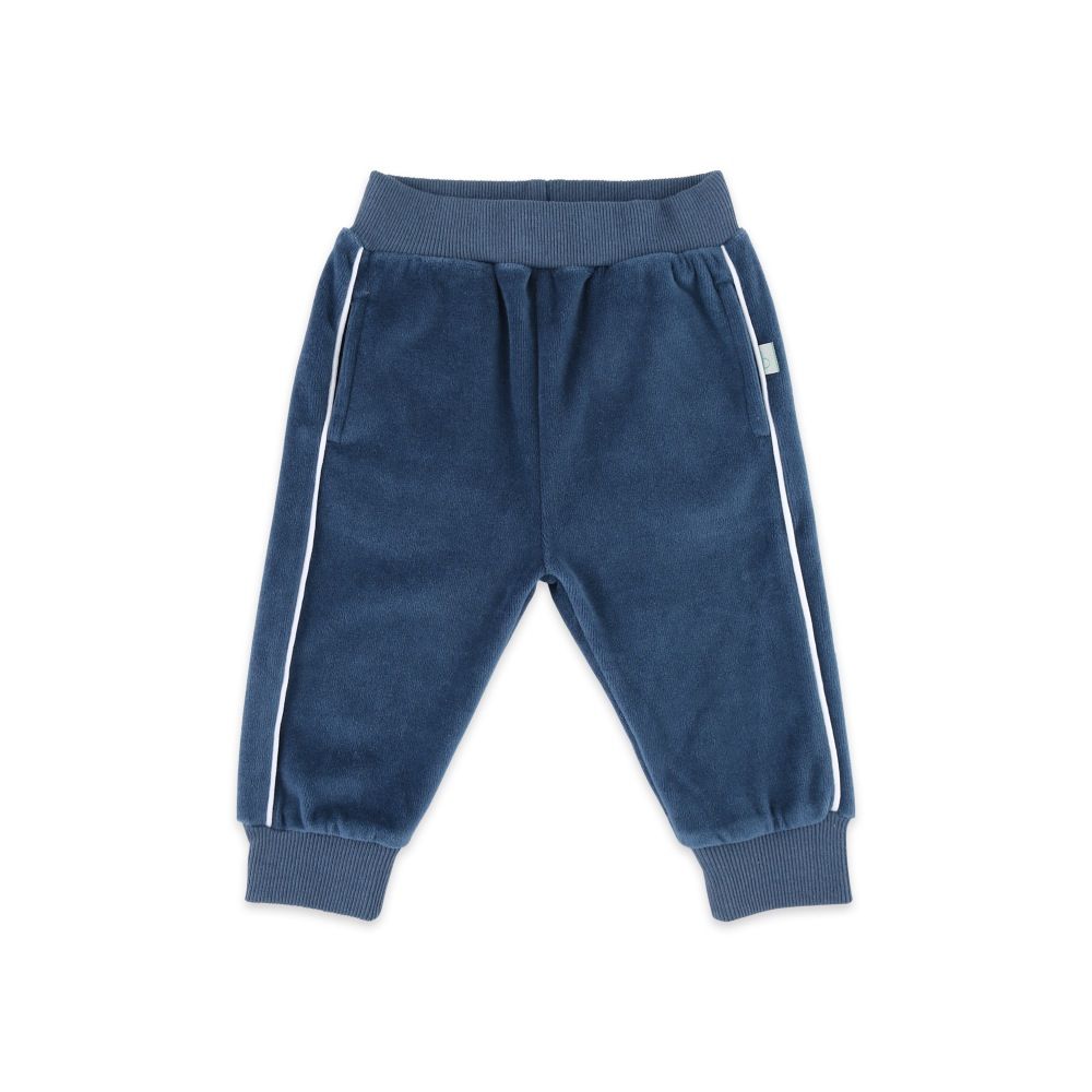 Bilbi Fox And Owl Velour Trackie Navy | Pants, Leggings & Shorts | Baby ...