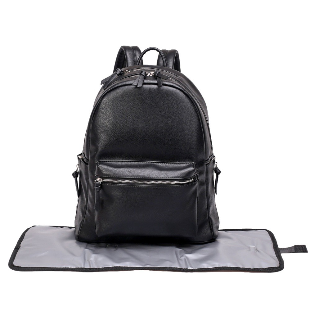 4Baby Backpack Black Nappy Bags Baby Bunting AU