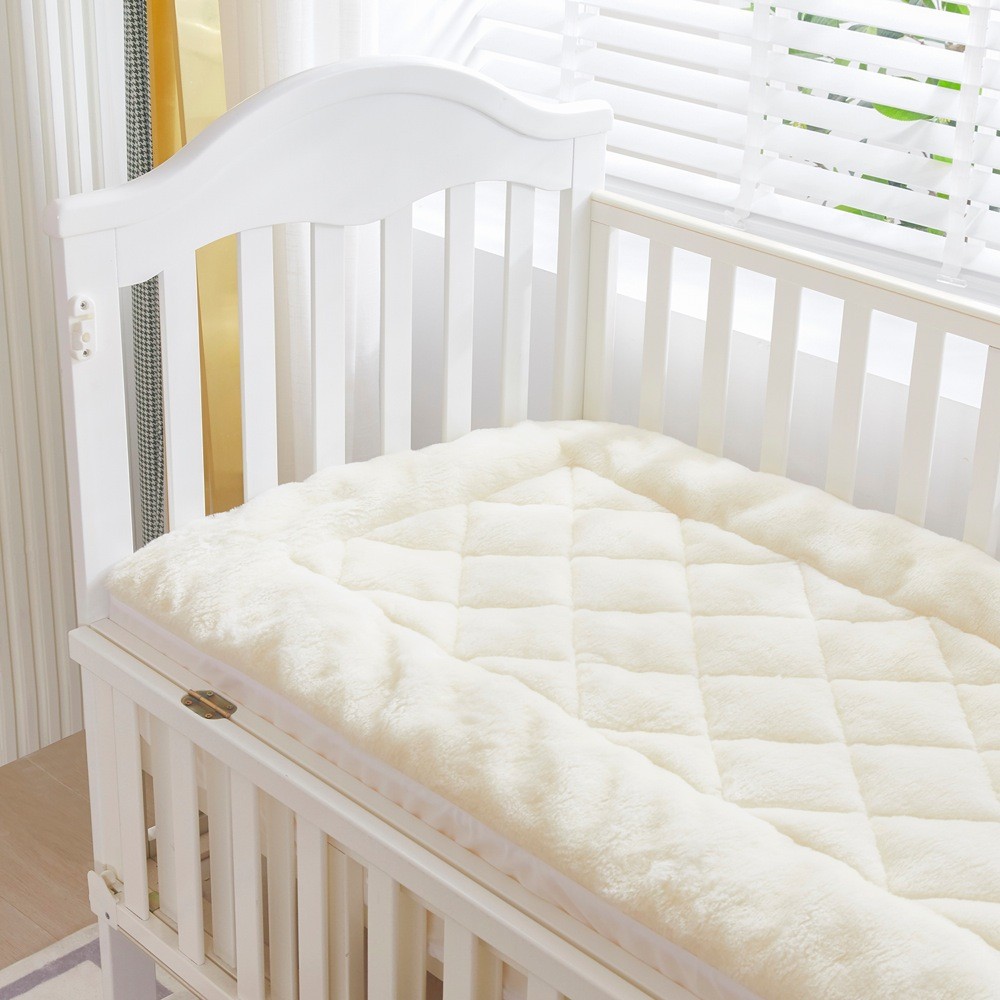 Merino Baby Wool Underlay Cot Selected manchester Baby Bunting AU