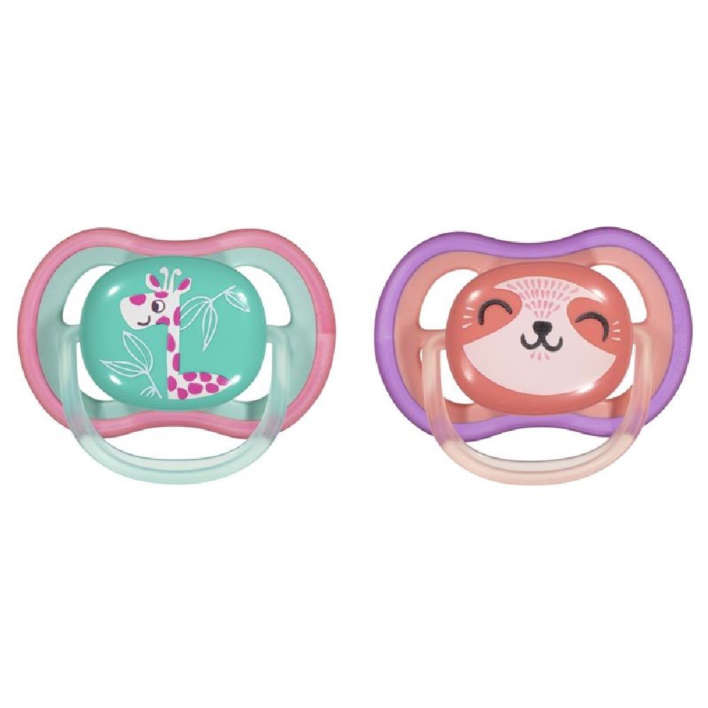 Avent Ultra Air Soother Deco 18M+ 2Pk | Soothers | Baby Bunting AU