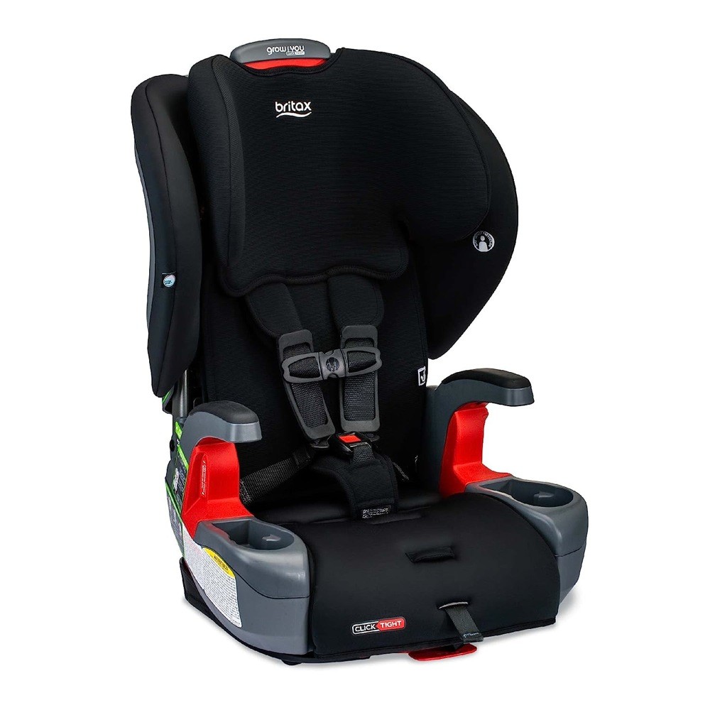 Britax Grow With You Clicktight Convertible Booster Safewash Black ...