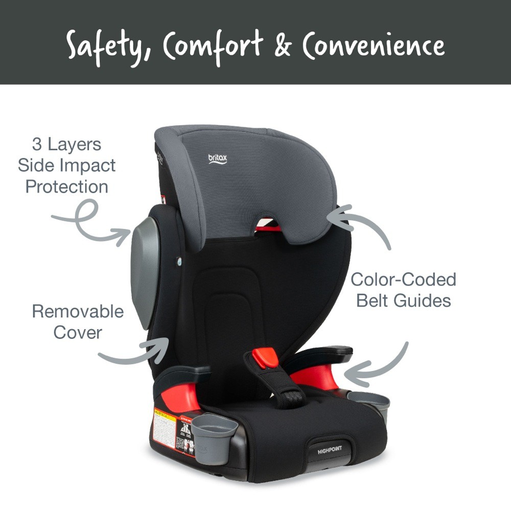 Britax dual comfort store high back booster