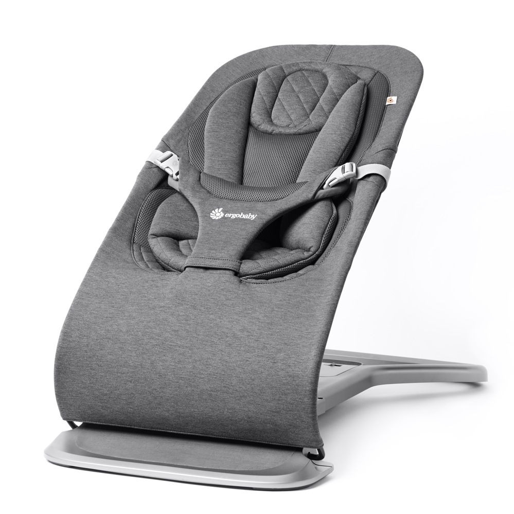 Ergobaby Evolve 3 In 1 Bouncer Charcoal Grey | Rockers & Bouncers ...