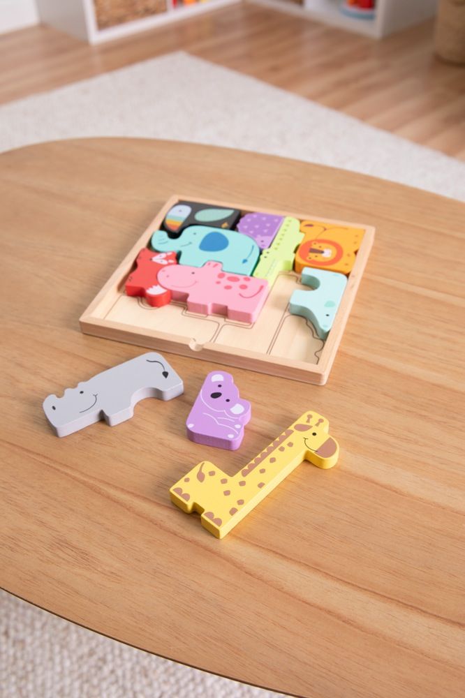 Fat Brain Toys Animal Block Puzzle