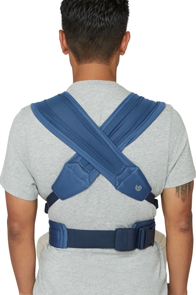 Ergobaby Embrace Soft Air Mesh Newborn Baby Carrier Blue | Baby ...