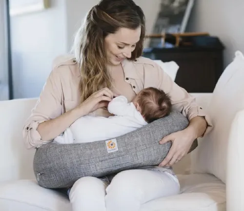 Ergobaby Nursing Pillow Grey Baby Bunting AU