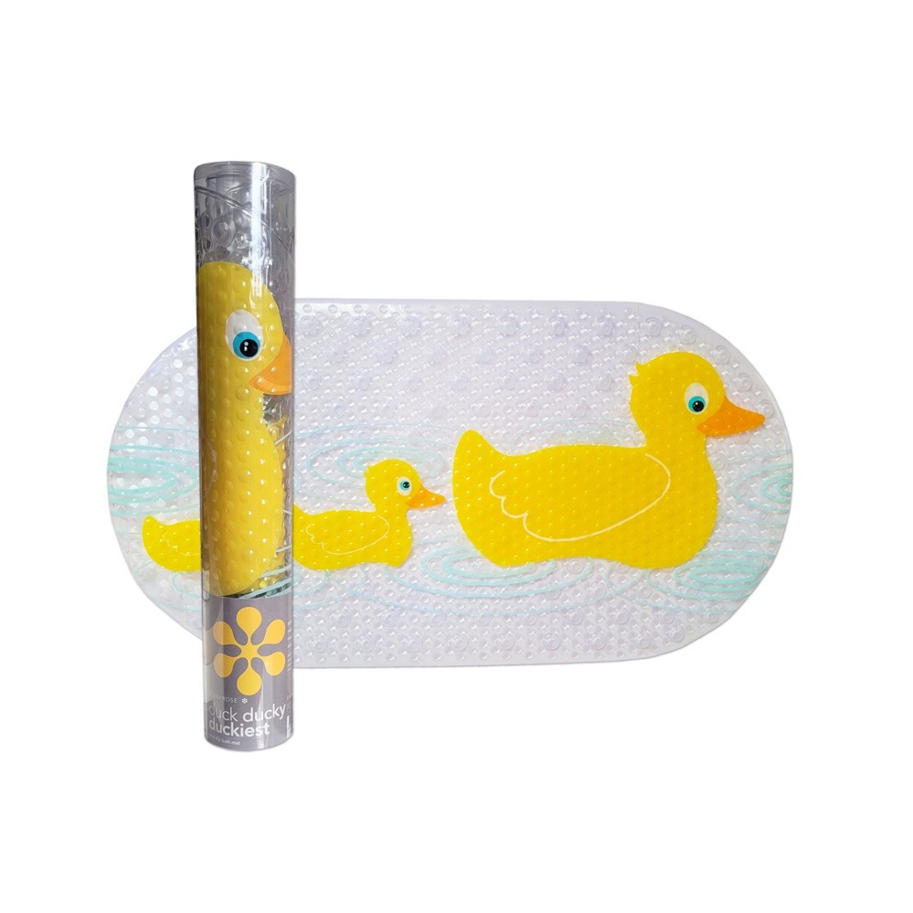 Star And Rose Duck Ducky Duckiest Bath Mat Multi Bathing Accessories