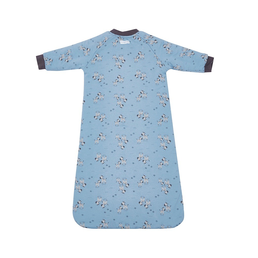 Snugtime Cotton Interlock Long Sleeve Cosi Sleeping Bag 2.2 Tog Zebra